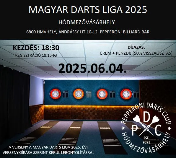 Magyar Darts Liga - Hódmezővásárhely
